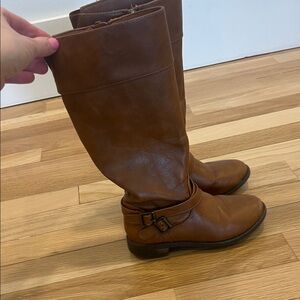 Cat & Jack Tan Over the Knee Boots